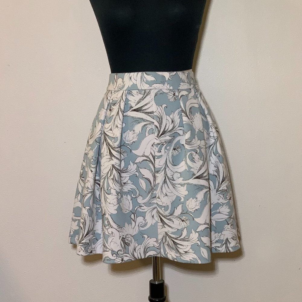 1. State Floral High Waisted Skirt